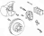 Brake front category icon/image